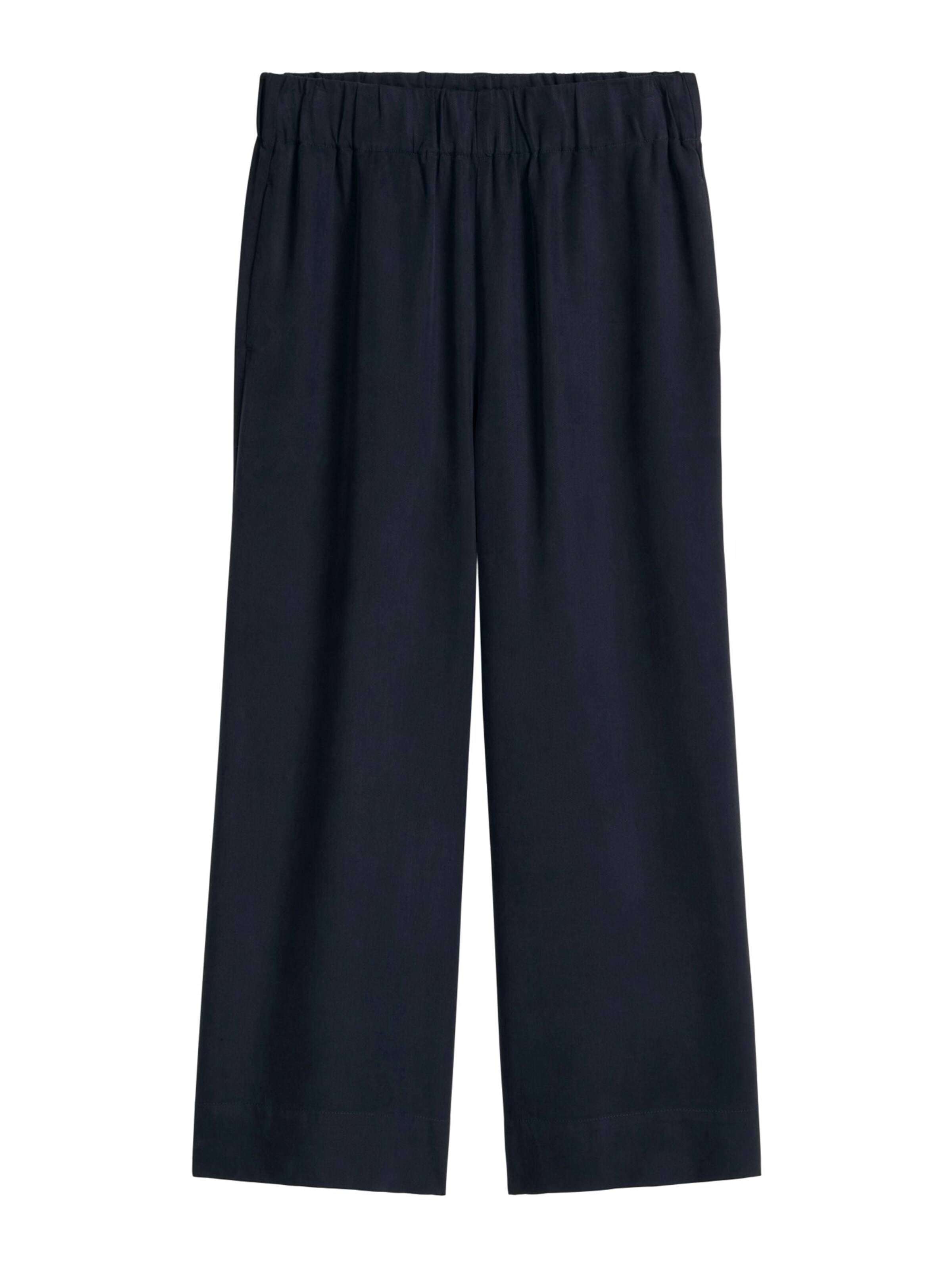 Marc O'Polo DENIM Szeroka nogawka Spodnie w kolorze niebieski: przód