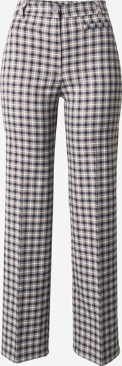 Monki Spodnie w kant w kolorze niebieski / szary / białym, Podgląd produktu