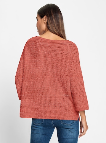 heine Sweter w kolorze pomarańczowy