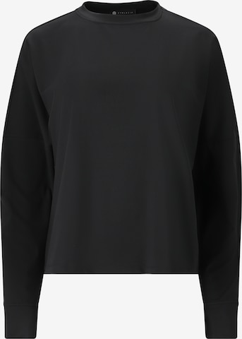 Athlecia Sweatshirt 'Guyana' in Schwarz: Vorderseite