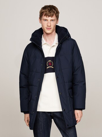 TOMMY HILFIGER Winterparka 'Rockie' in Blauw: voorkant