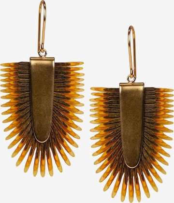 Gretchen Earrings 'Pam Pem L' in Gold: front