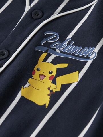 Coupe regular Chemise 'Pokémon' NAME IT en bleu
