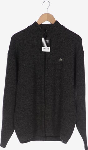 LACOSTE Strickjacke XL in Grau: predná strana