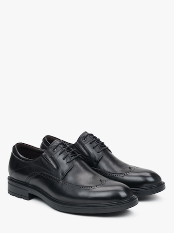 Estro Veterschoen '2477-04' in Zwart: voorkant