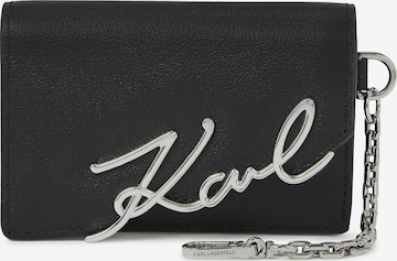 juoda Karl Lagerfeld Dėklas: priekis