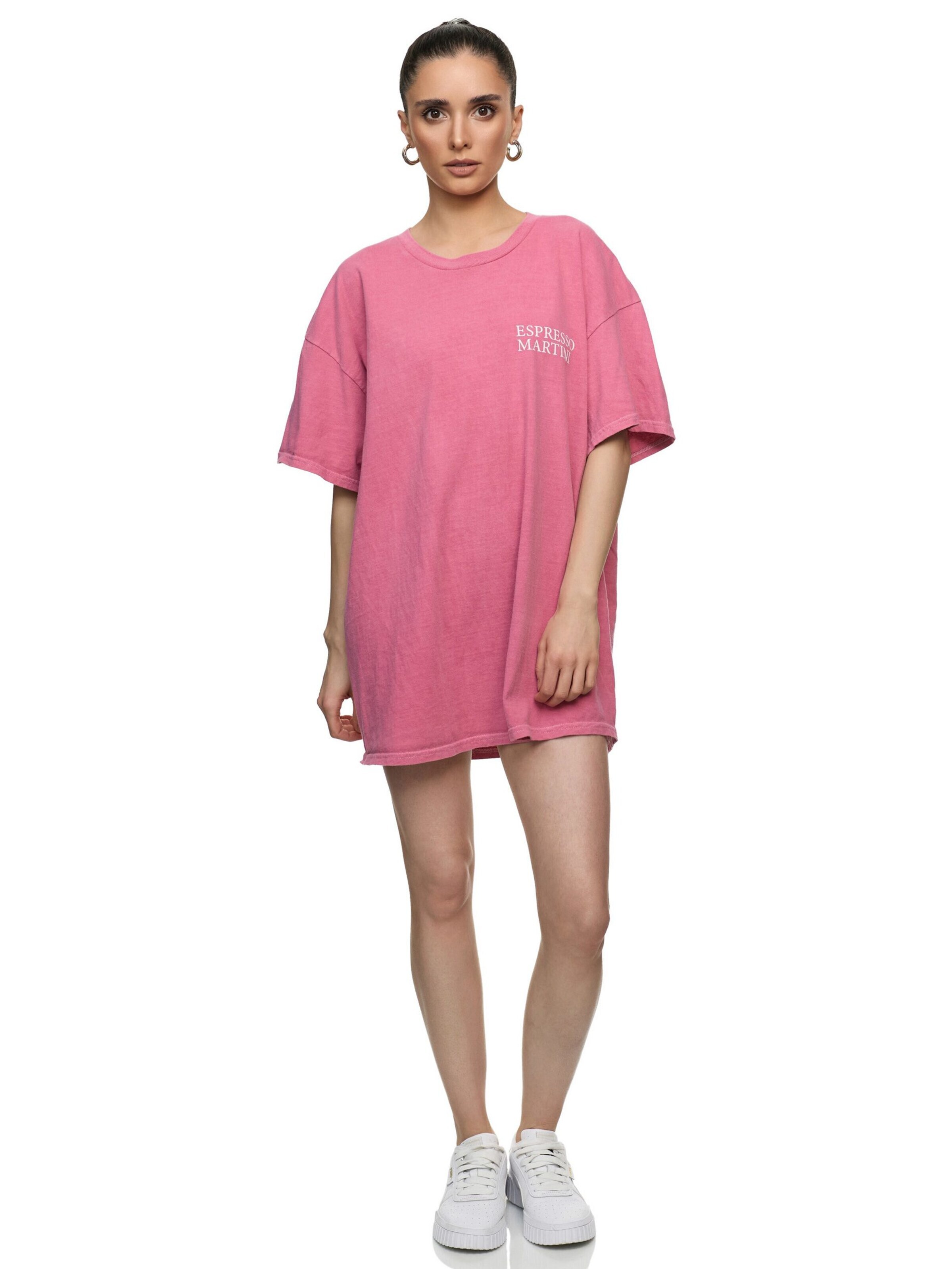 Worldclassca Oversizeshirt 'Espresso Martini'‌‌‌ in Pink