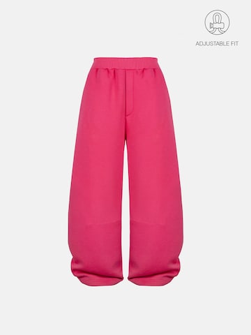 ENRAGE Baggy Hose 'BUBBLE' in Pink: Vorderseite