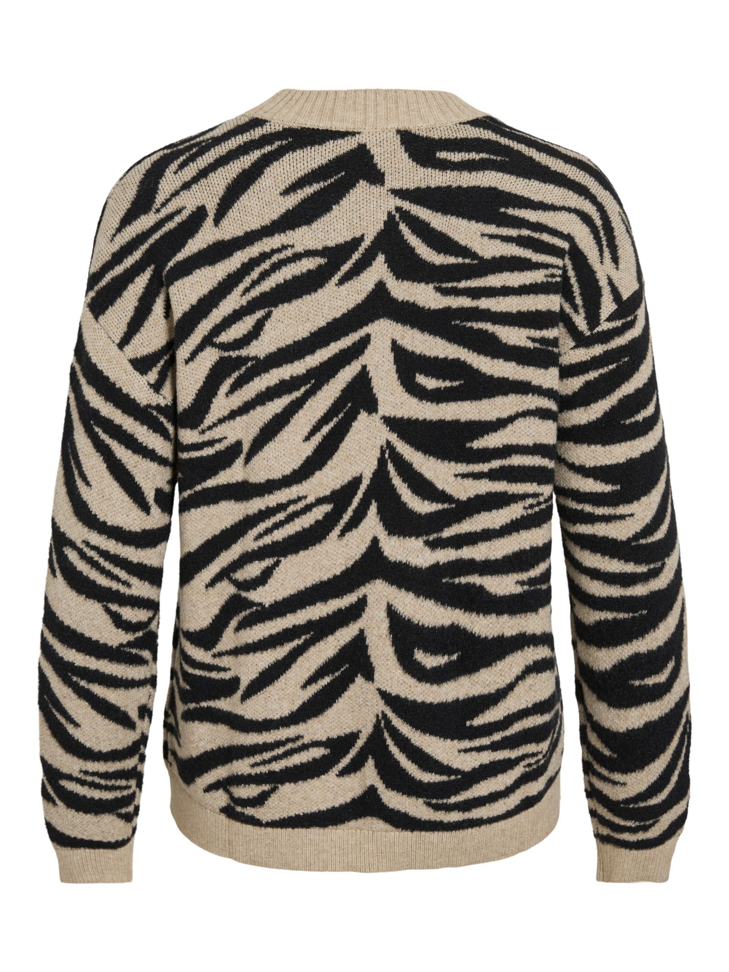 VILA Pullover 'VIFeama' i beige