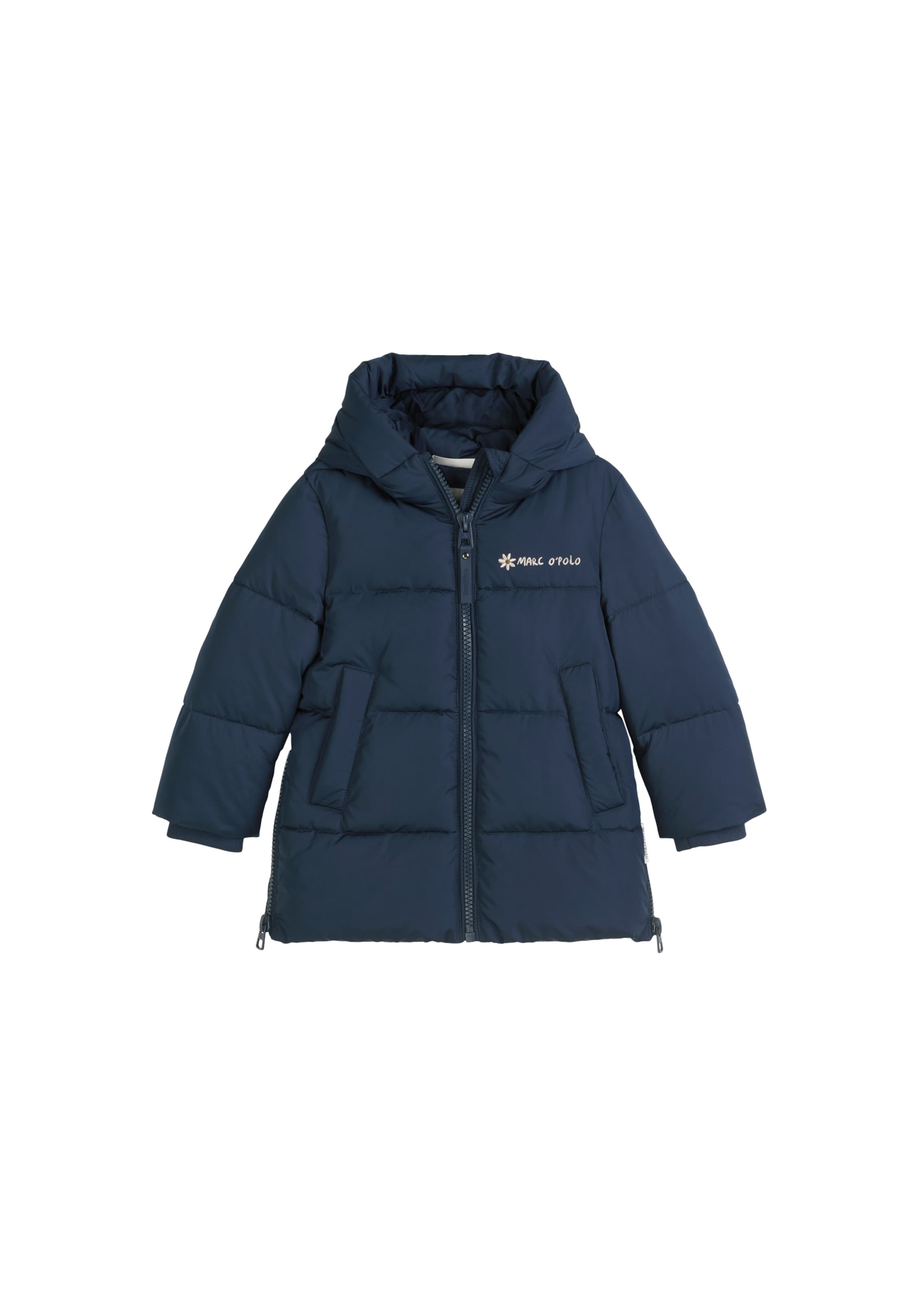 Marc O'Polo Winterjas in Blauw: voorkant