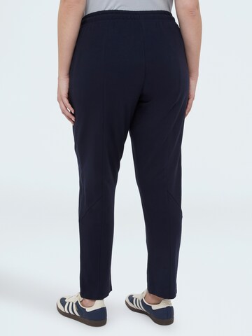 Regular Pantalon Fiorella Rubino en bleu