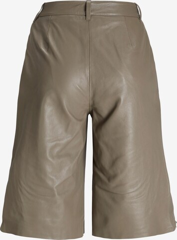 JJXX Zvonové kalhoty Kalhoty se sklady v pase 'Pearl' – šedá