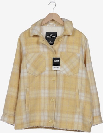 Yellow shop hollister jacket