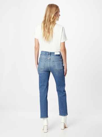 RE/DONE Slimfit Jeans 'STOVE PIPE' in Blauw
