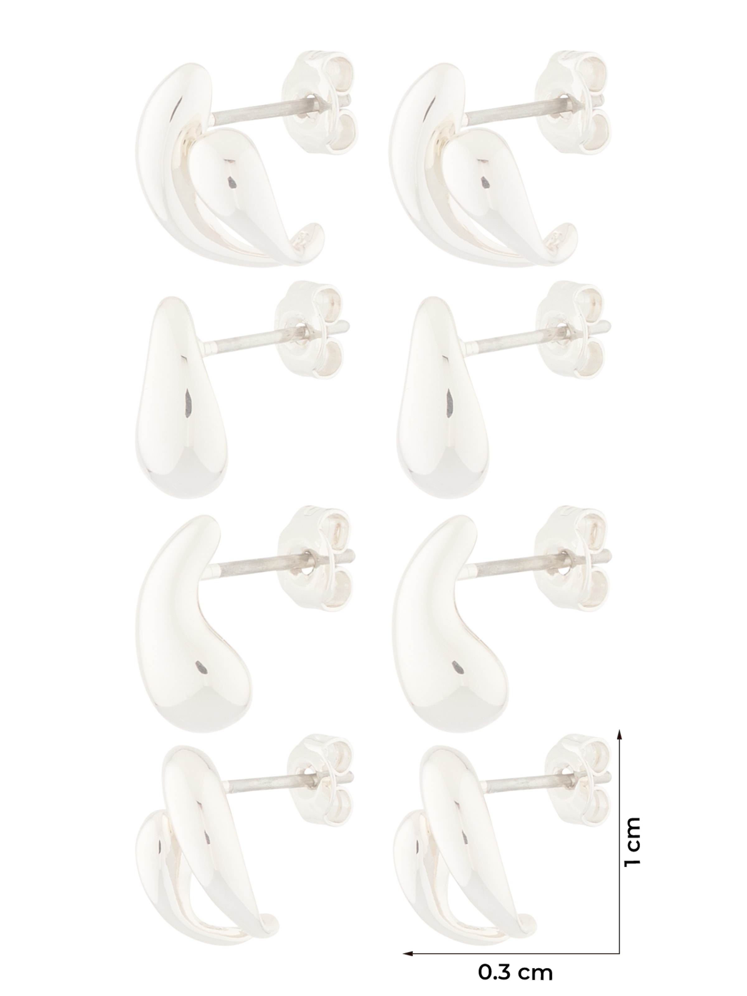 Boucles d'oreilles & Other Stories en argent