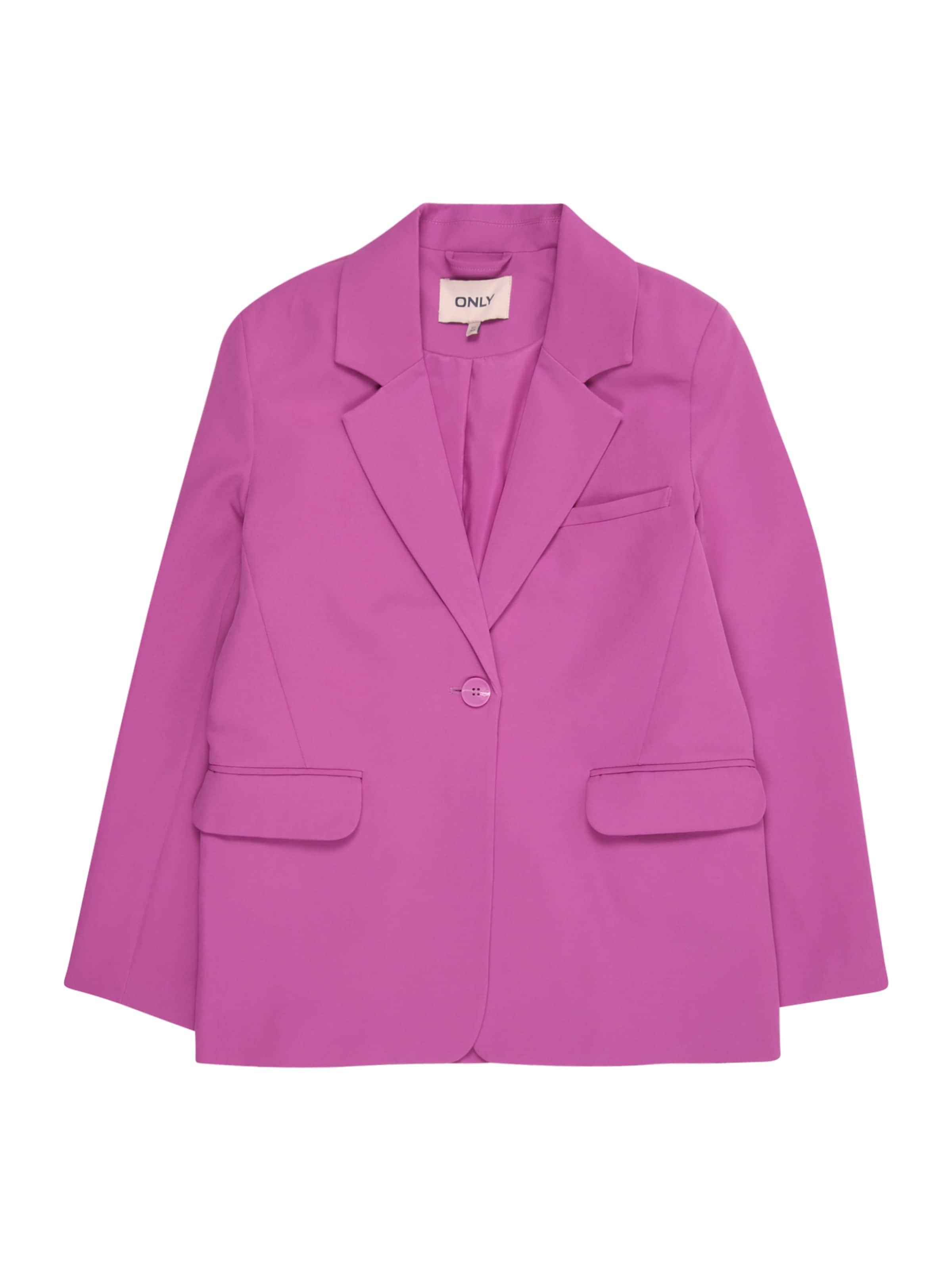 ONLY GIRLS - Blazer 'KOGLANA-BERRY' em roxo: frente