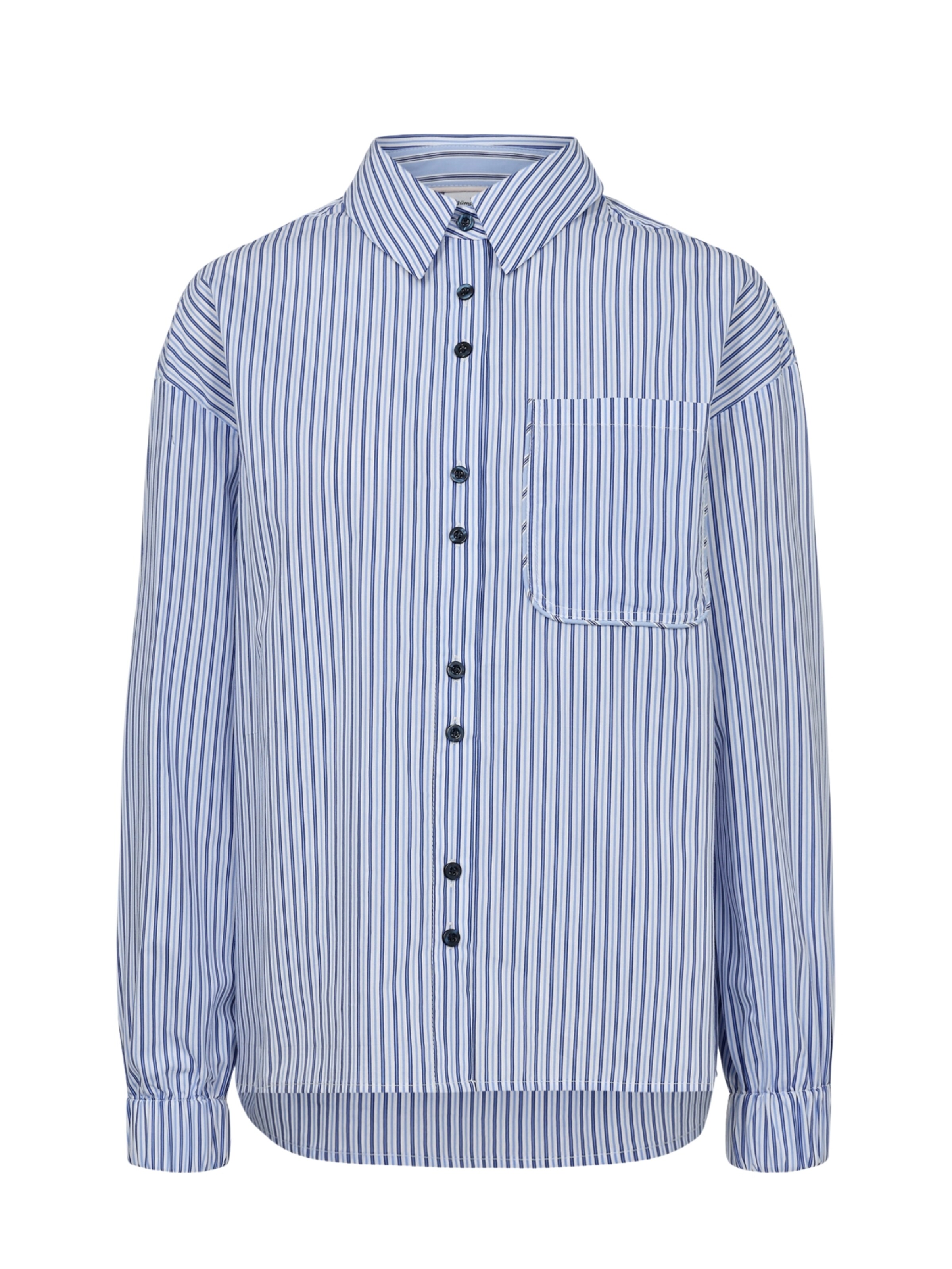 NÜMPH Chemisier 'NUMAJRA' en marine, Vue avec produit