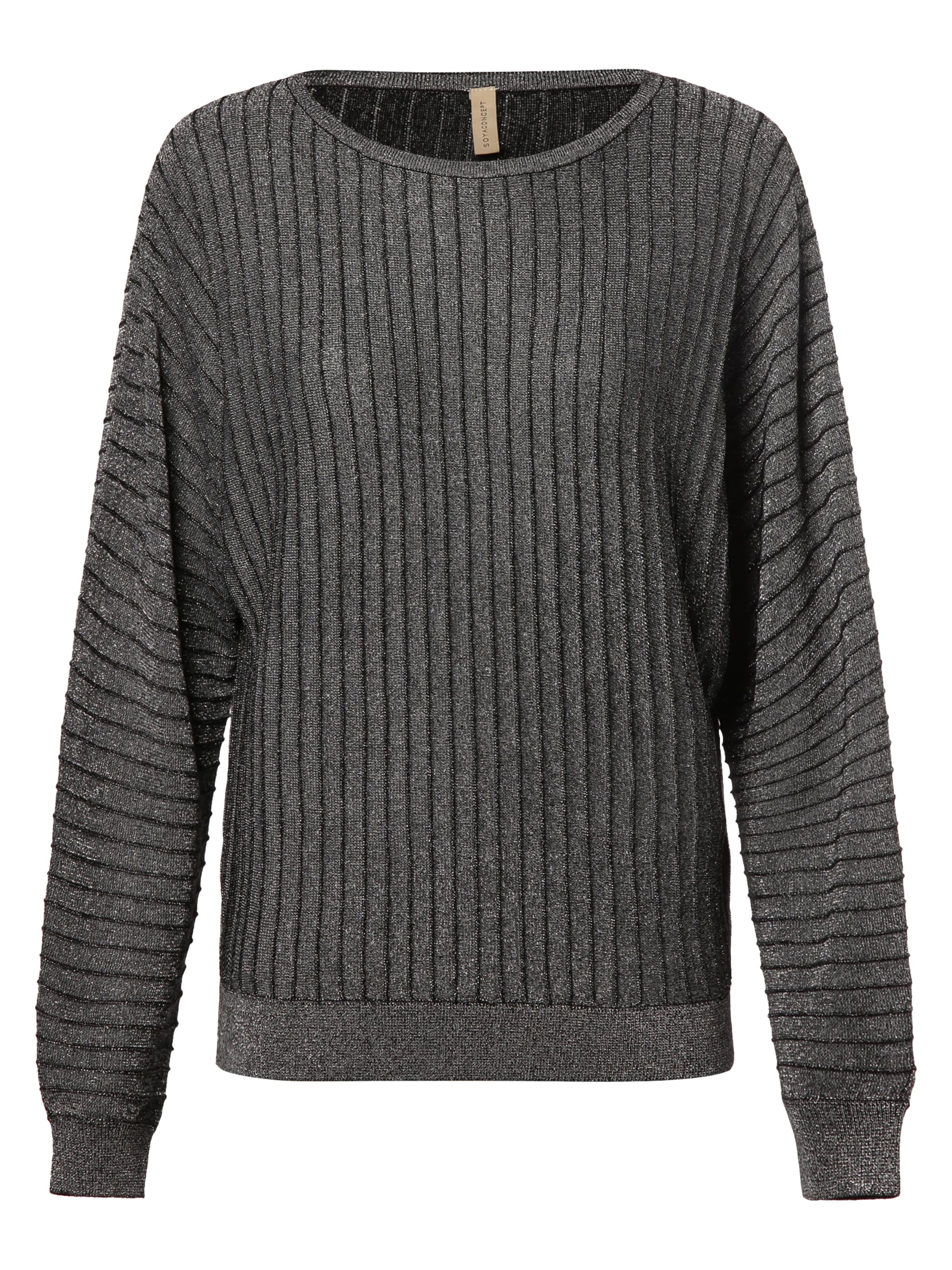 Soyaconcept Svetr 'Violetta 2' – šedá: přední strana