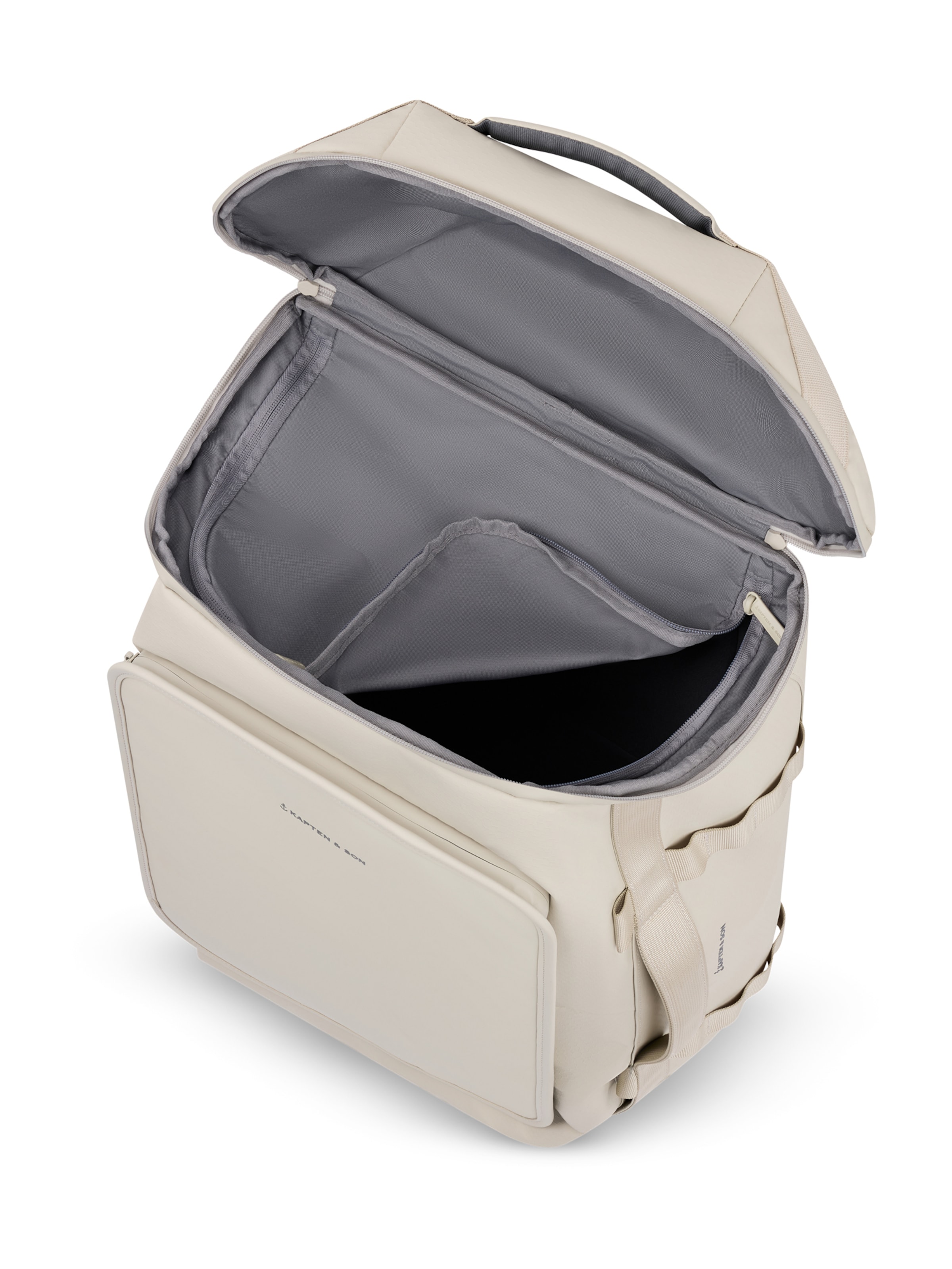 Kapten & Son Раница 'Lisbon Duffle Backpack Large' в бежово