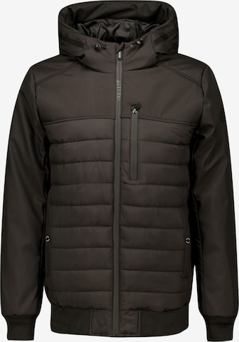 Manteau Deeluxe en noir : devant
