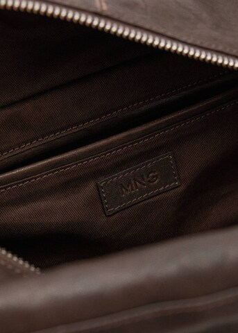 MANGO Schultertasche 'Mauri' in Braun