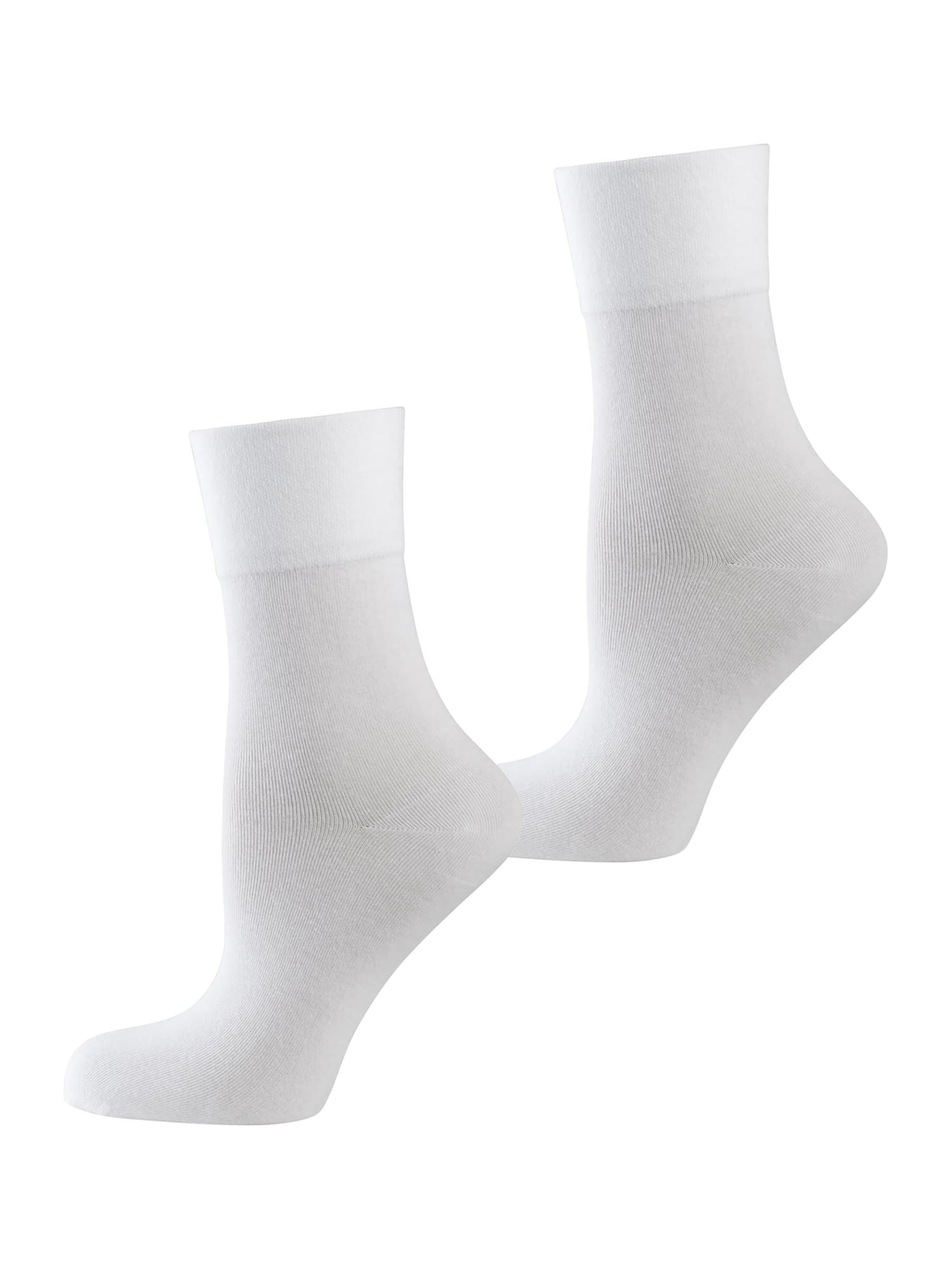 Nur Die Socks in White: front