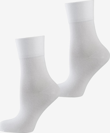 Nur Die Socks in White: front