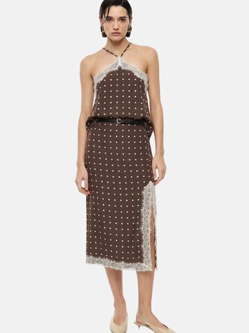 Jupe IMPERIAL en marron : devant