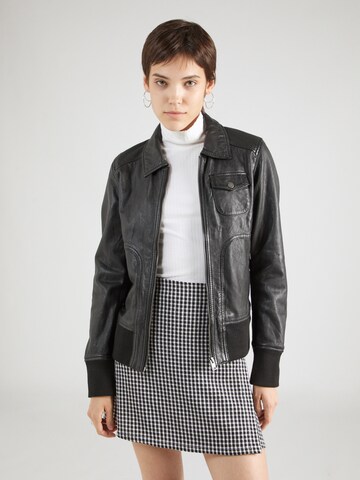 OAKWOOD Between-season jacket 'GIRL' in Black: front