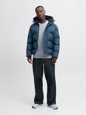 JACK & JONES Téli dzseki 'JCOFUSION' - kék
