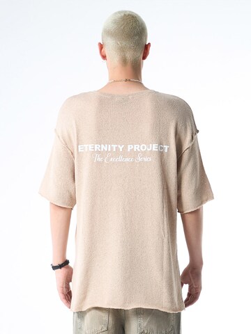 VAMOS CLO Trui 'Cedar Rapids' in Beige