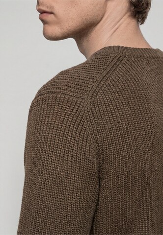 INDICODE JEANS Trui 'Torpedo' in Bruin