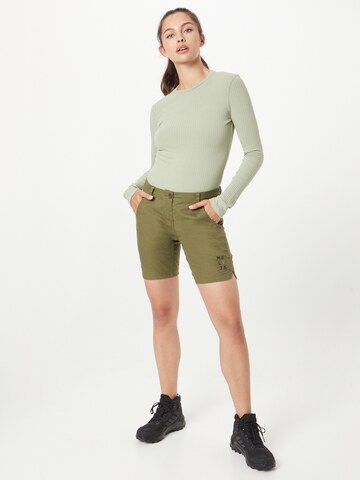 Maloja Regular Outdoor Pants 'Bettina' in Green