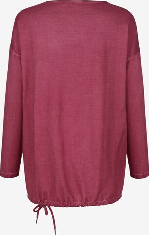 MIAMODA Sweatshirt in Red