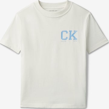 Calvin Klein Jeans Shirt in Beige: voorkant