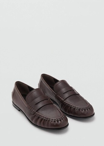 MANGO Moccasins in Brown