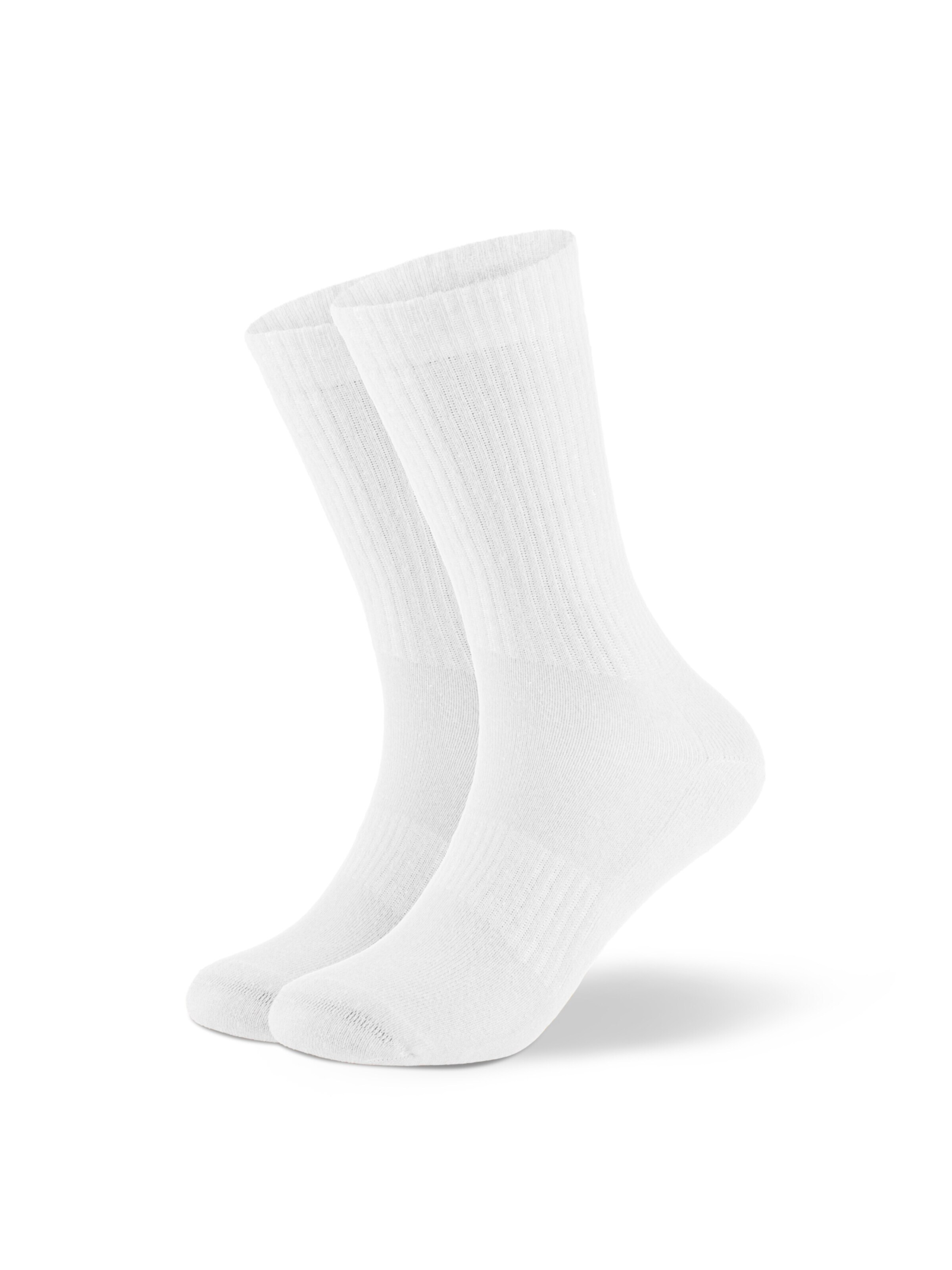 Von Jungfeld Socks 'CASUAL CLASSIC' in White: front