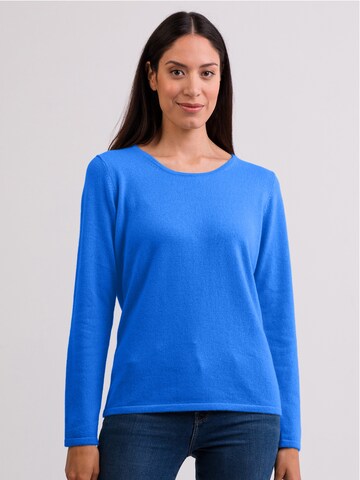 CASH-MERE.CH Pullover i blå: forside