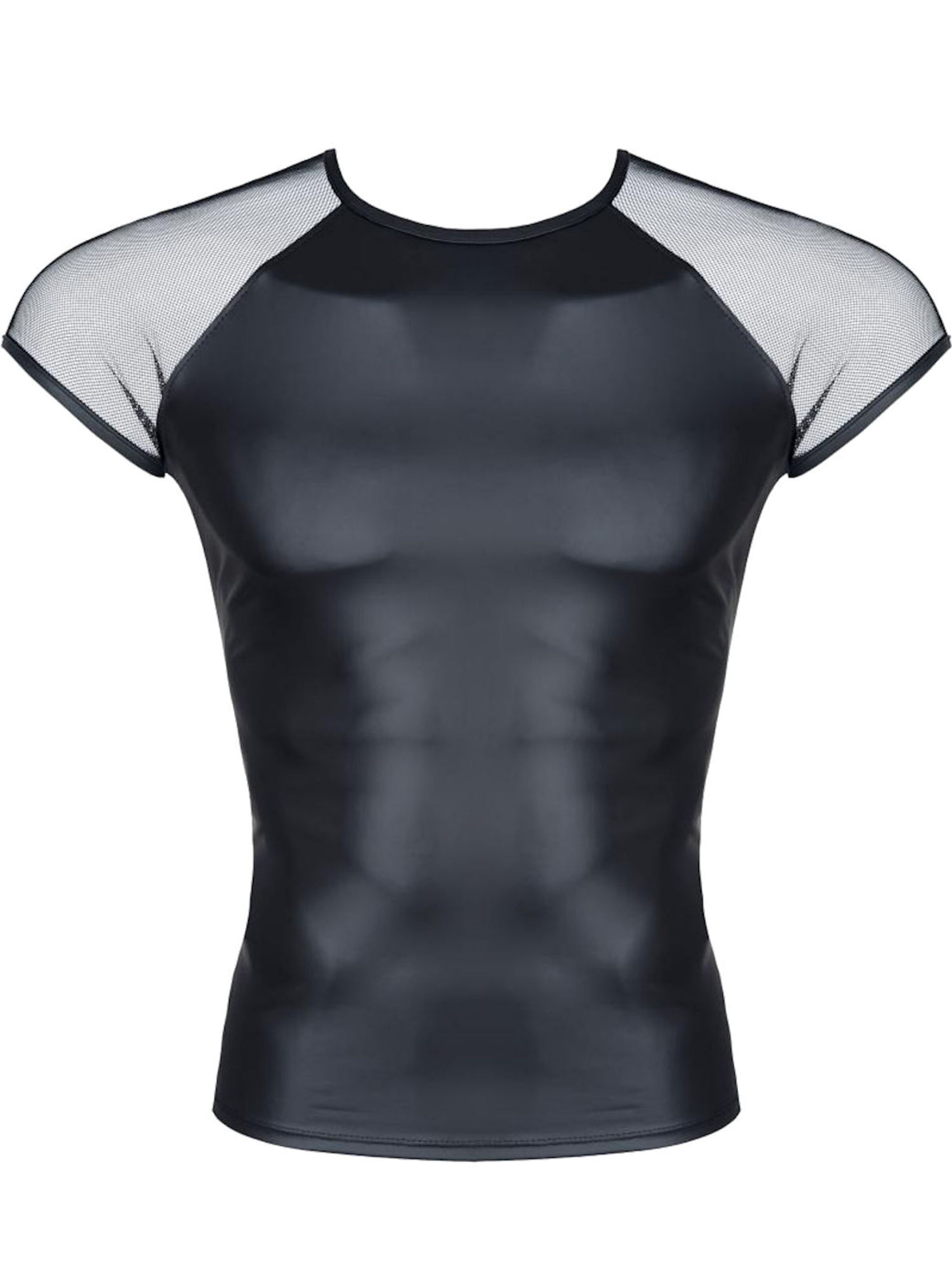 Regnes Fetish Planet Shirt 'Teodoro' in Black: front