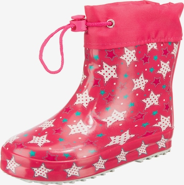 BECK Rubber Boots in Pink: front