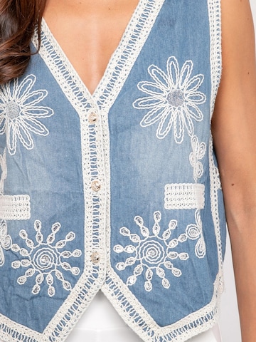 Dona Lisa - Chaleco 'Veste sans manches jean UTESS' en azul