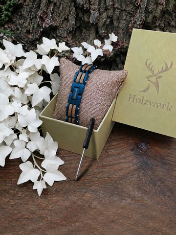 Holzwerk - Pulsera 'VILLESEE' en azul