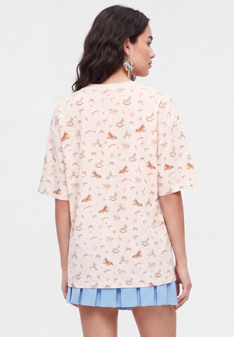 MYMO - Camiseta en beige