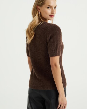 Pull-over WE Fashion en marron