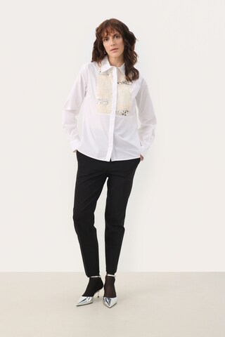 Part Two Bluse 'Maye' i hvid