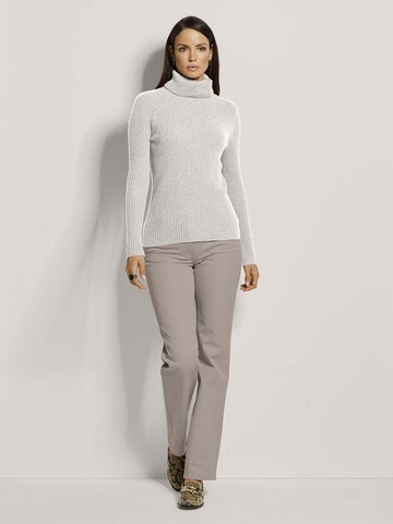 MADELEINE Kaschmirpullover in Weiß