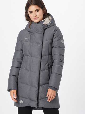 Ragwear Winter Coat 'Pavla' in Grey: front