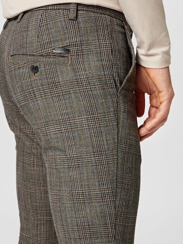 Slimfit Pantaloni eleganți 'Marco Connor' de la JACK & JONES pe maro