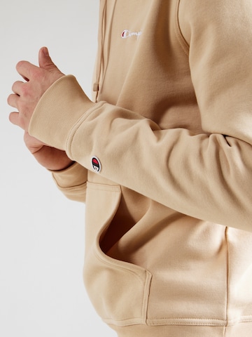 Felpa di Champion Authentic Athletic Apparel in beige