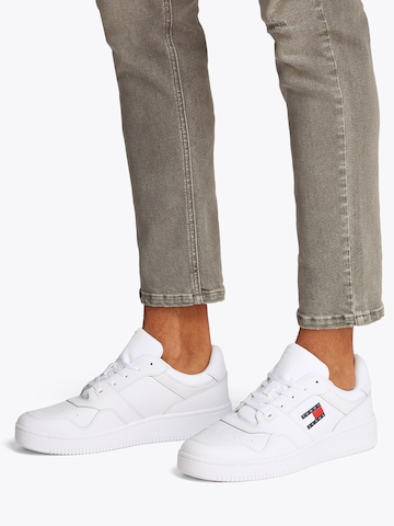 Tommy Jeans Sneaker 'Essential Retro' in Weiß